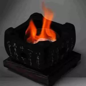 ( )발화제 50g 15개 장작불붙이기 1인화로구이 가정용미니화로 1인용화로 미니화로대