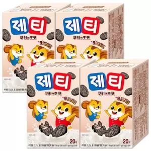 제티 쿠키앤쵸코 20Tx4개 총80T