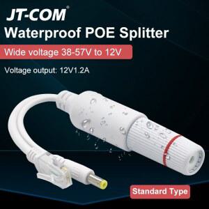 랜선툴 48V ~ 12V POE 분배기 인젝터 카메라 비디오 방수 어댑터 확장기용 모듈 IP 케이블