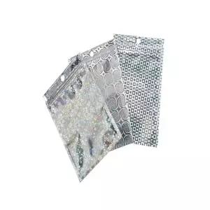디자인 홀로그램 지퍼백 10x15cm 포카봉투 키링봉투 액세서리포장