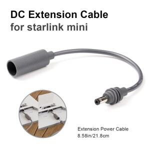 스프링전선 STARLINK MINI 연장 케이블 여성남성 콘센트 확장기 전력 방수 어댑터 변환기 구멍