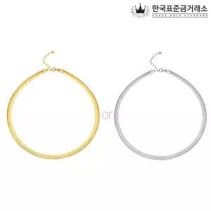 [NS홈쇼핑]한국표준금거래소 이태리 오메가 실버 목걸이[35984100]