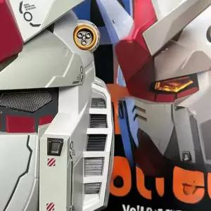 헬멧 RX78 코스프레 RX-78 의상 헤드기어 원주 LED (조명+음향+충전) 가면 로봇