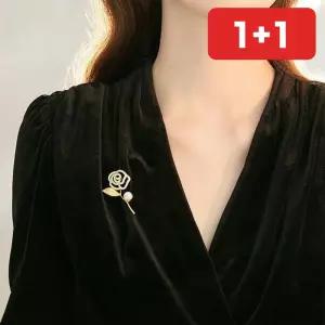 진주 브로치 정장 10p 옷핀 배지 코사지 가디건 스카프 자켓 하객  1+1