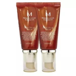 MISSHA M 퍼펙트 커버 비비크림 21호 50ml 2개