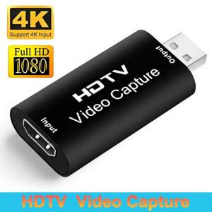 캡쳐보드 4K 1080P USB 오디오 비디오 캡처 카드 HDMI 호환 캠코더 녹화 액션캠 DSLR 0 교육용 2 게임