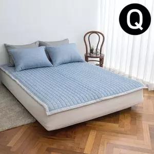 논슬립 블루 마이크로화이바 패드 드리즐 해피니 Q 카페트겸용 퀸