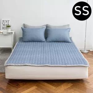 해피니 솔트 마이크로화이바 패드 슈퍼싱글 SS 블루 카페트겸용