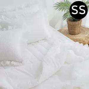 크리미 아사 여름 이불 패드세트 슈퍼싱글SS 화이트