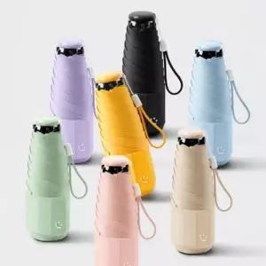 (컬러 민트)초경량 암막 우산 민트 자외선차단 양산 양우산 판촉