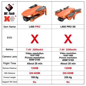 L500 PRO GPS 드론 4K 전문 HD 듀얼 카메라 미니 5G 와이파이 FPV RC 1.2km VS 헬리콥터 장난감