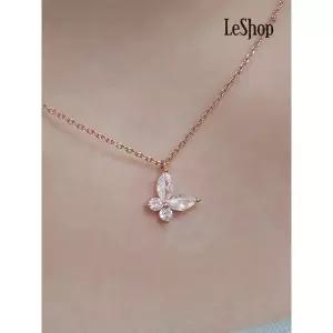[르샵]14K 미뉴 나비 목걸이 GoldPlated LJ6083BRN_P427122718
