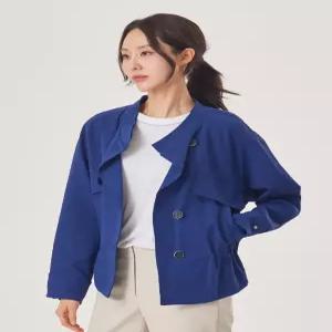 꼼빠니아허리 스트링 트렌치 자켓_CACS2WJK170