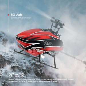 Wltoys XK K110s RC 헬리콥터 BNF 2.4G 6CH 3D 6G 시스템 모터 Quadcopter 원격 제어 드론 완구 어린이 선