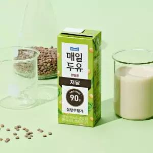 매일유업 매일두유 렌틸콩 저당두유 1박스 190ml X 24팩)