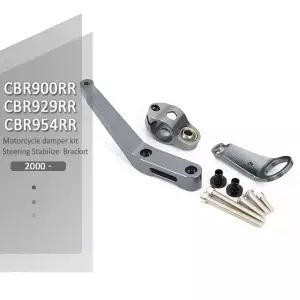 혼다 CBR954RR 954 2002-2003 CNC 알루미늄 오토바이 조향 안정화 댐퍼 브래킷 장착 키트