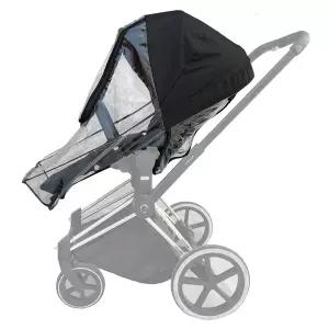 Cybex Priam  Mios  Balios 유모차와 호환되는 유모차 레인 커버 유모차 액세서리 윈드 커버 투명 EVA 날씨
