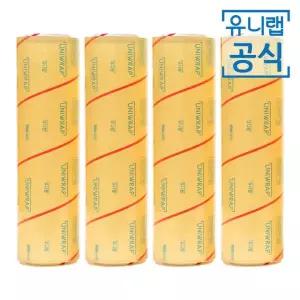 테이팩스 유니랩 영업용 업소용 랩 45cm 500M X 4개