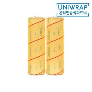 테이팩스 유니랩 영업용 업소용 랩 40cm 500M X 2개