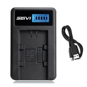 소니 FDR-AX43A, FDR-AX45, FDR-AX55 핸디캠 캠코더용 LCD 충전기 USB 배터리