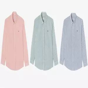 매장정품 LACOSTE 라코스테 브랜드관 26SS(남성) 린넨 혼방 스트라이프 셔츠 CH838E-56G 3컬러중 택1 16923