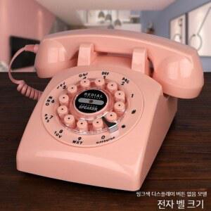 레트로전화기 심플 레트로 인테리어 아날로그전화기 소품
