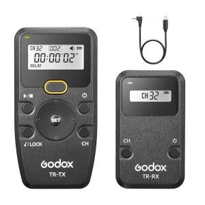 소니용 GODOX TR-S2 원격 셔터 릴리스 소니 A7 A7M2 A7M3 A7S A7SII A7R A7RII A9 II A58 A6600 A6500 A6300 A6000 A5100 RX100M7에 호환됩니다