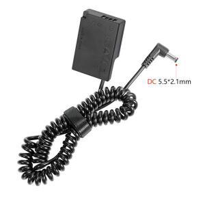 DR-E18 LP-E17 더미 배터리 D-TAP DC 커플러 Canon EOS 반란군 T6i T6s T7i T8i RP SL2 SL3 R8 R10 R50 R10