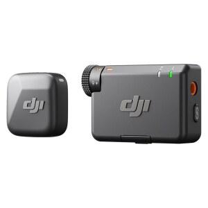 DJI 마이크 미니(1 TX + 1 RX) 폰 /카메라 /안드로이드 /초경량 디테일이 풍부한 오디오 노이즈 캔슬링 자동 제한 브이로그 스트리밍 400M 전송용 무선 라발리에
