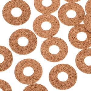 40pcs 자가접착식 기타 피크업 그립 코르크 미끄럼 방지 패드 전기 어쿠스틱 액세서리용 논슬립