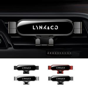 중력식 차량용 핸드폰 거치대 에어벤트 마운트 클립 GPS 지원 LYNKCO 01 02 03 05 06 09 PHEV MHEV용