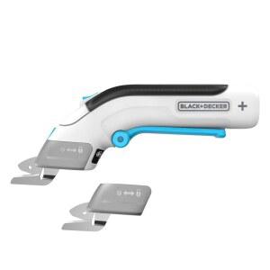 블랙+데커 4V MAX 무선 전기 패브릭 공예 가위 USB 충전식 (BCSC115FF)