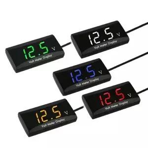 미니 디지털 전압계 전류계 DC4.5V-30.0V 전압 전류 측정기 테스터 감지기 자동차 오토바이에 대 한 LED