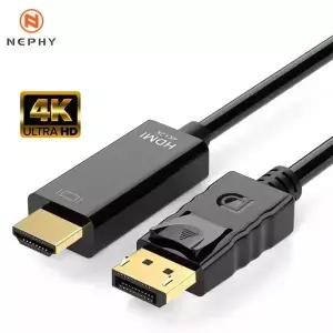 1.8M DP to HDMI VGA DVI 케이블 4K 디스플레이포트 HD 어댑터 남성 여성 HDTV 컨버터 모니터 프로젝터용