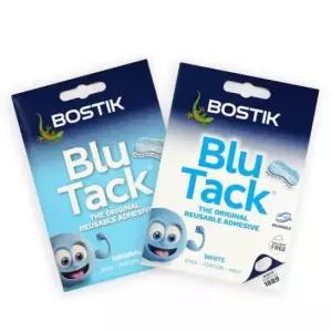 재사용 (블루택) blutack 접착제 점착 점토 놀이 화이트택 사진붙이기 소품고정 풀 테이프 블루50g+화이트