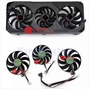 ASUS Radeon TUF 게이밍 RX5600XT RX5700 RX5700XT X3 EVO OC T129215BU T128010BU 라디에이터용 새 쿨러