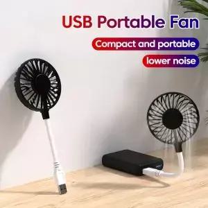 휴대용 소형 팬 USB 미니 무소음 사무실 책상 여름 야외 및 여행용 냉각 플레이 플러그