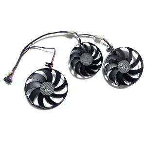 FDC10H12S9-C FD7010H12SD 7핀 RX5700 5600XT GPU 팬 ASUS 라데온 RX 5600 5700 XT TUF X3 EVO OC 그래픽