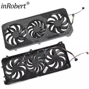 85mm T129215BU 그래픽 카드 쿨러 팬 ASUS 라데온 TUF 게이밍 RX 5600 XT 5700 5700XT X3 EVO OC 쿨링 팬 7