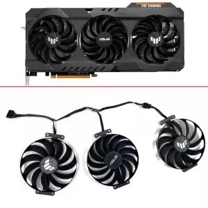 ASUS TUF GAMING Radeon RX 6700 6800 6900 XT OC 버전 그래픽 선풍기 FDC10U12S9-C GPU 선풍기 95mm 7 핀