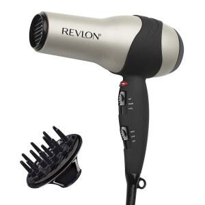 REVLON 터보 헤어 드라이어 최대 광택 실버 빠른 1875와트 건조