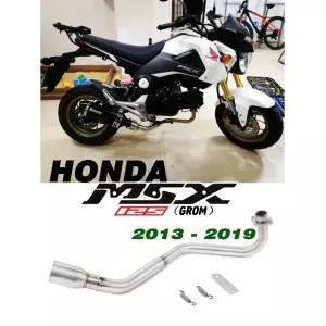 오토바이 배기 머플러 접촉 중간 파이프 혼다 grom M3 MSX 125 슬립 온 2013-2019