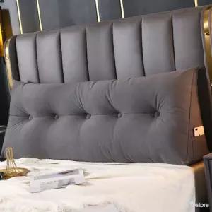 공구샵 공부방석 의자등쿠션 침대 삼각 등받이쿠션 150cm 딥 그레이
