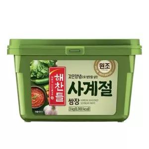 해찬들 사계절 쌈장 3kg