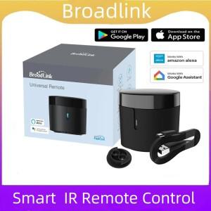 Broadlink Rm4 미니 스마트 원격 제어 적외선 범용 IR 오디오 비디오 홈 Google Alexa와 함께 작동