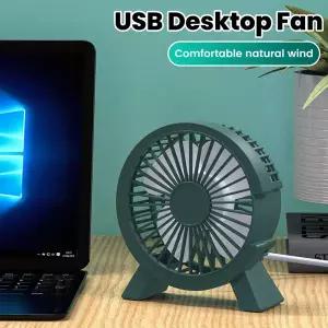 소형 USB 충전식 테이블 팬 휴대용 USB 소형 팬 학생 기숙사 컴퓨터 여름 가제트 홈 데스크 사무실