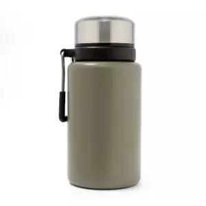 거름망 진공 보온병 600ML 카키 휴대용물통 보냉텀블러 보냉물병