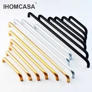 IHOMCASA 가구 손잡이 부엌 캐비닛 및 서랍 당겨 옷장 드레서 골드/블랙