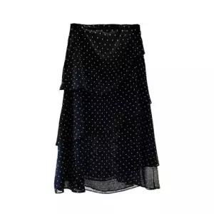 치마 여사친 플리츠 데일룩 A라인 레이어드 사계절 쉬폰 DAOL2