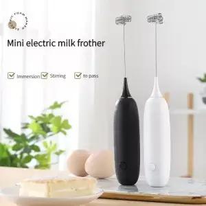 휴대용 계란 비터 거품 믹서 주방 자동 커피 우유 배터리 모델 거품기 도구 PC